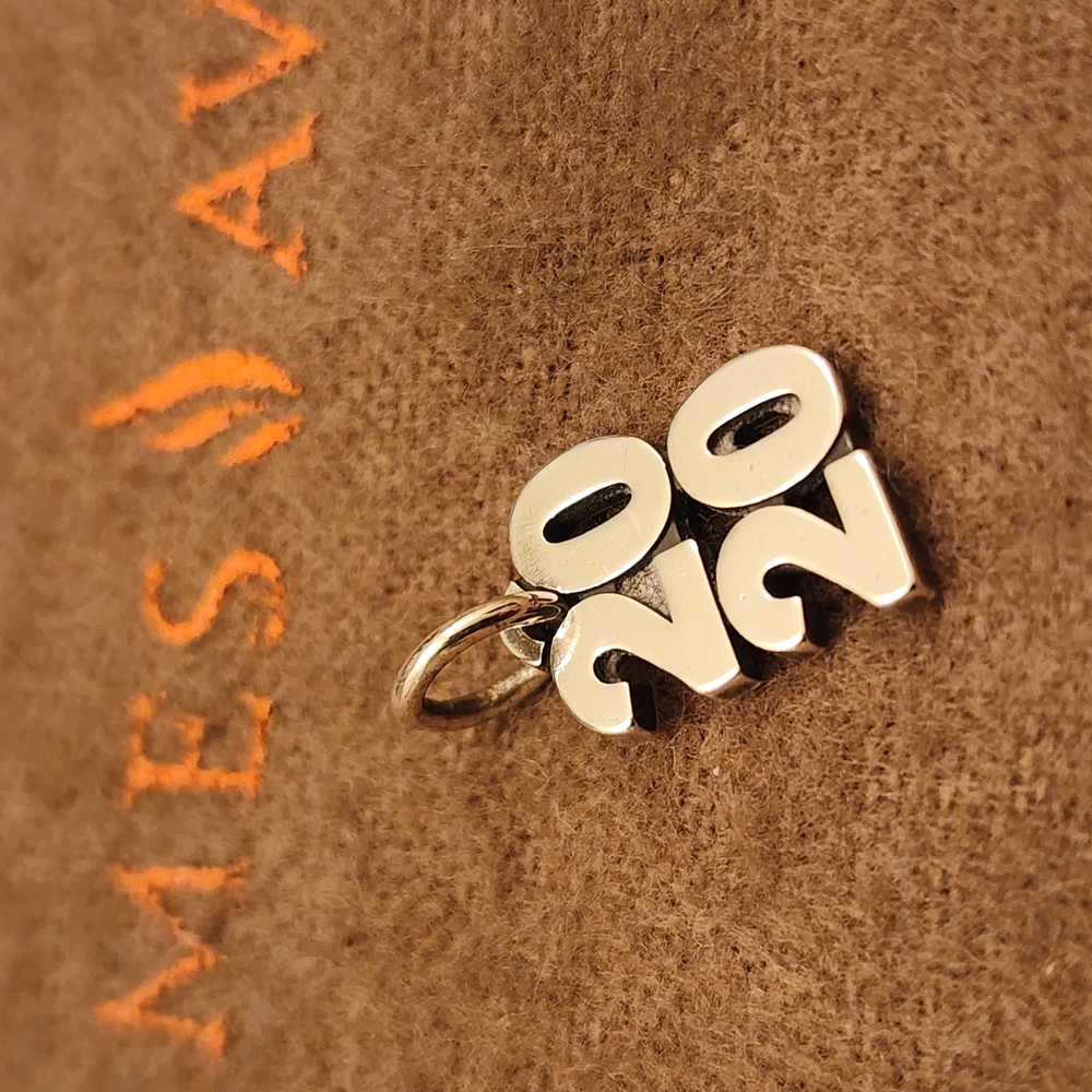 James Avery Silver 2020 Charm